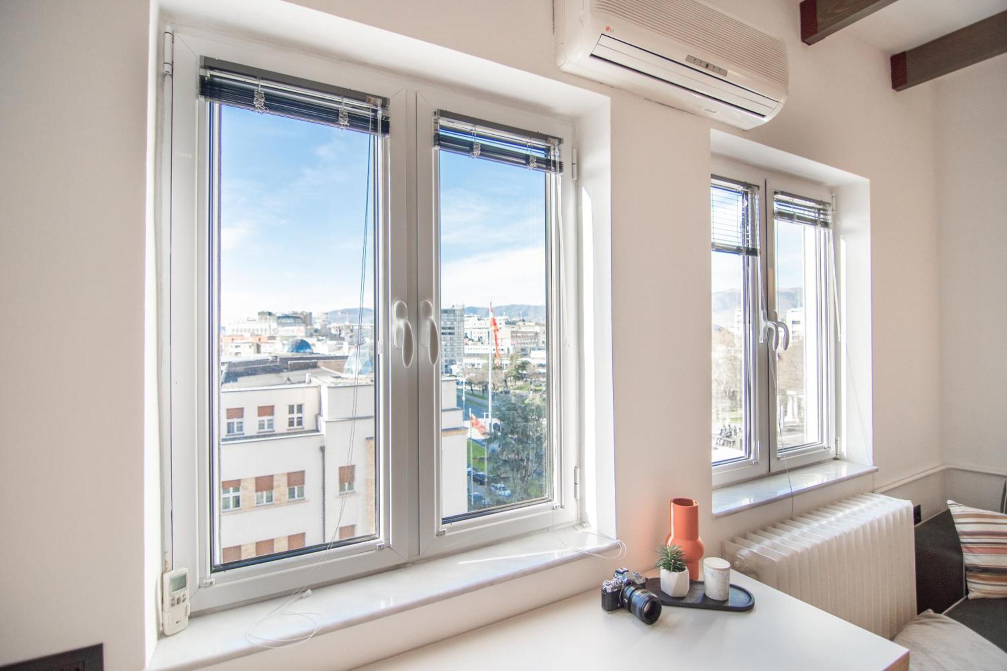 Dimov Center Apartment Skopje Eksteriør bilde